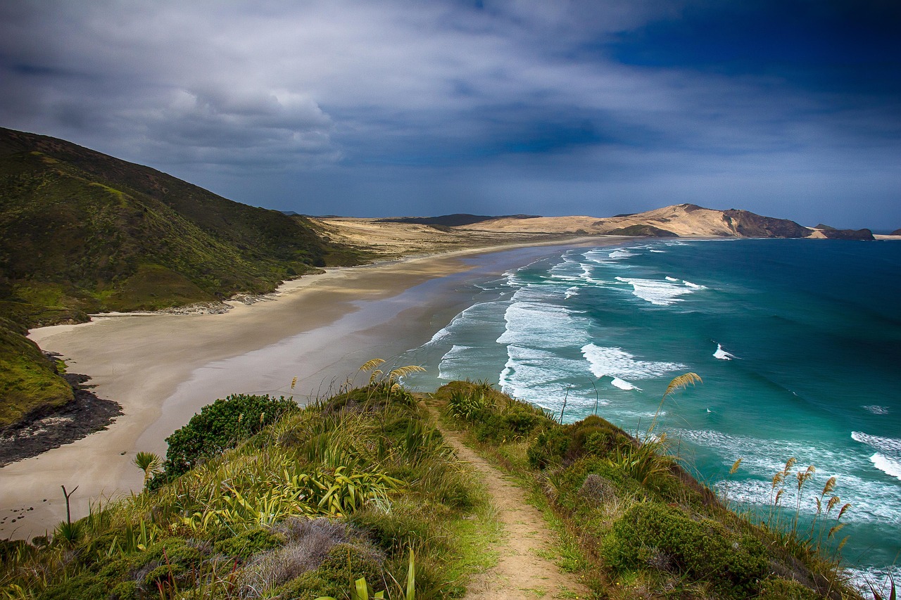 Cruise boat sailing through calm waters